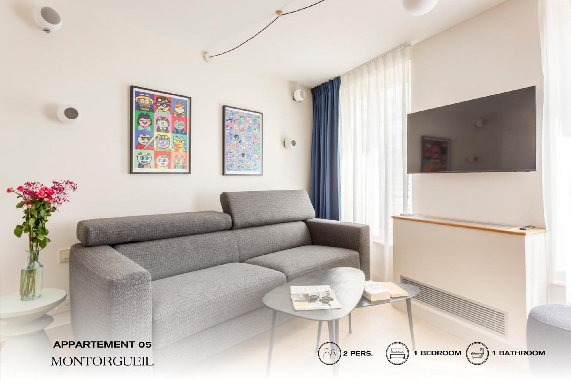 Ferienwohnung Beauquartier - Montorgueil Paris Exterior foto