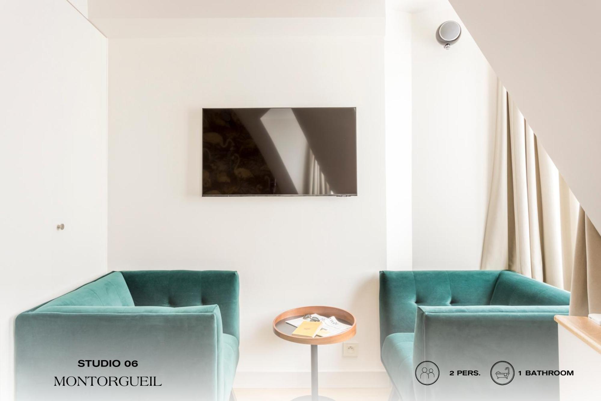 Ferienwohnung Beauquartier - Montorgueil Paris Exterior foto
