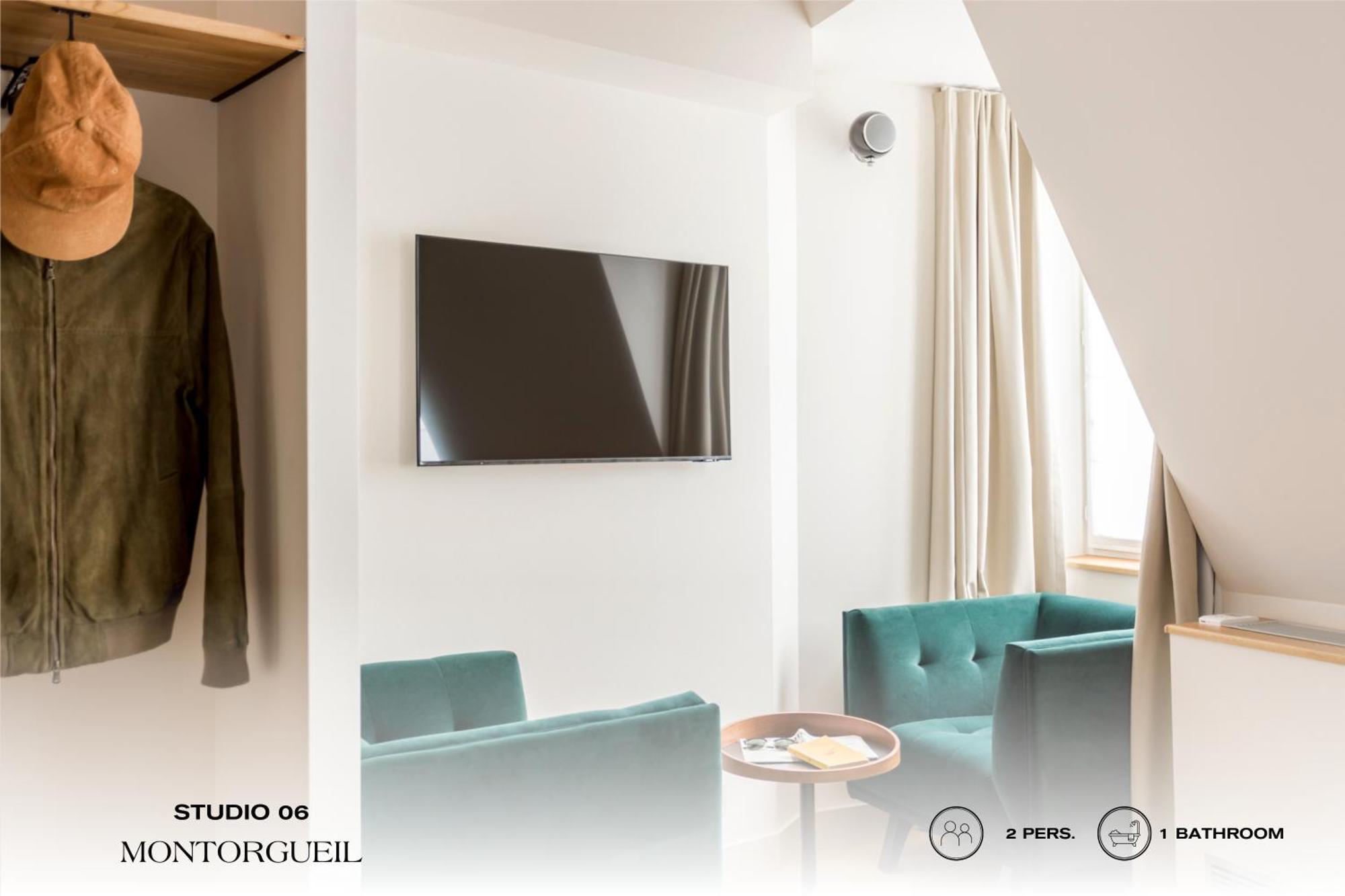 Ferienwohnung Beauquartier - Montorgueil Paris Exterior foto