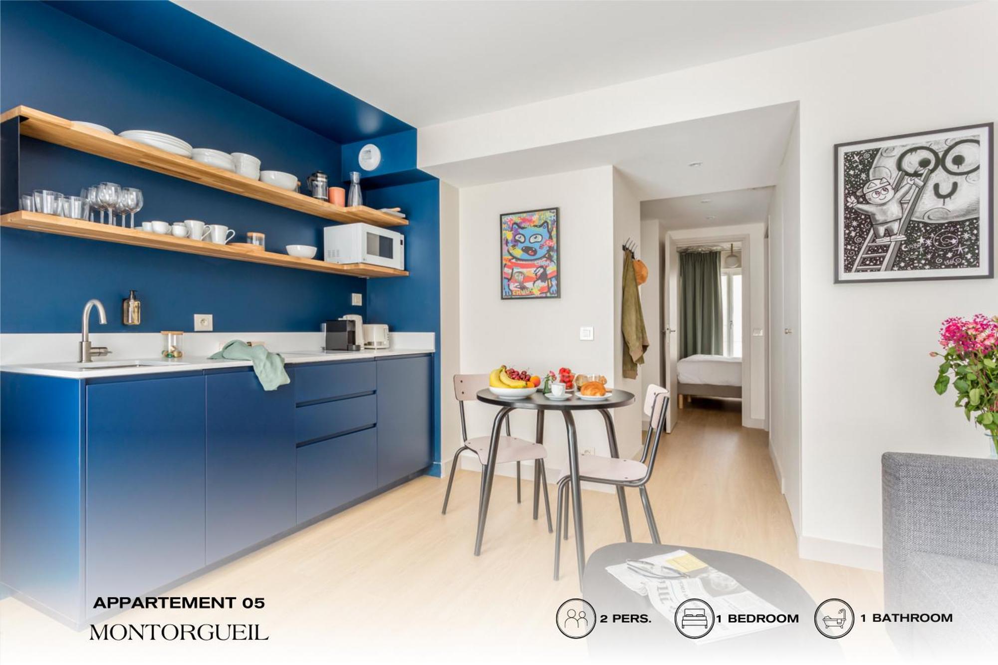 Ferienwohnung Beauquartier - Montorgueil Paris Exterior foto